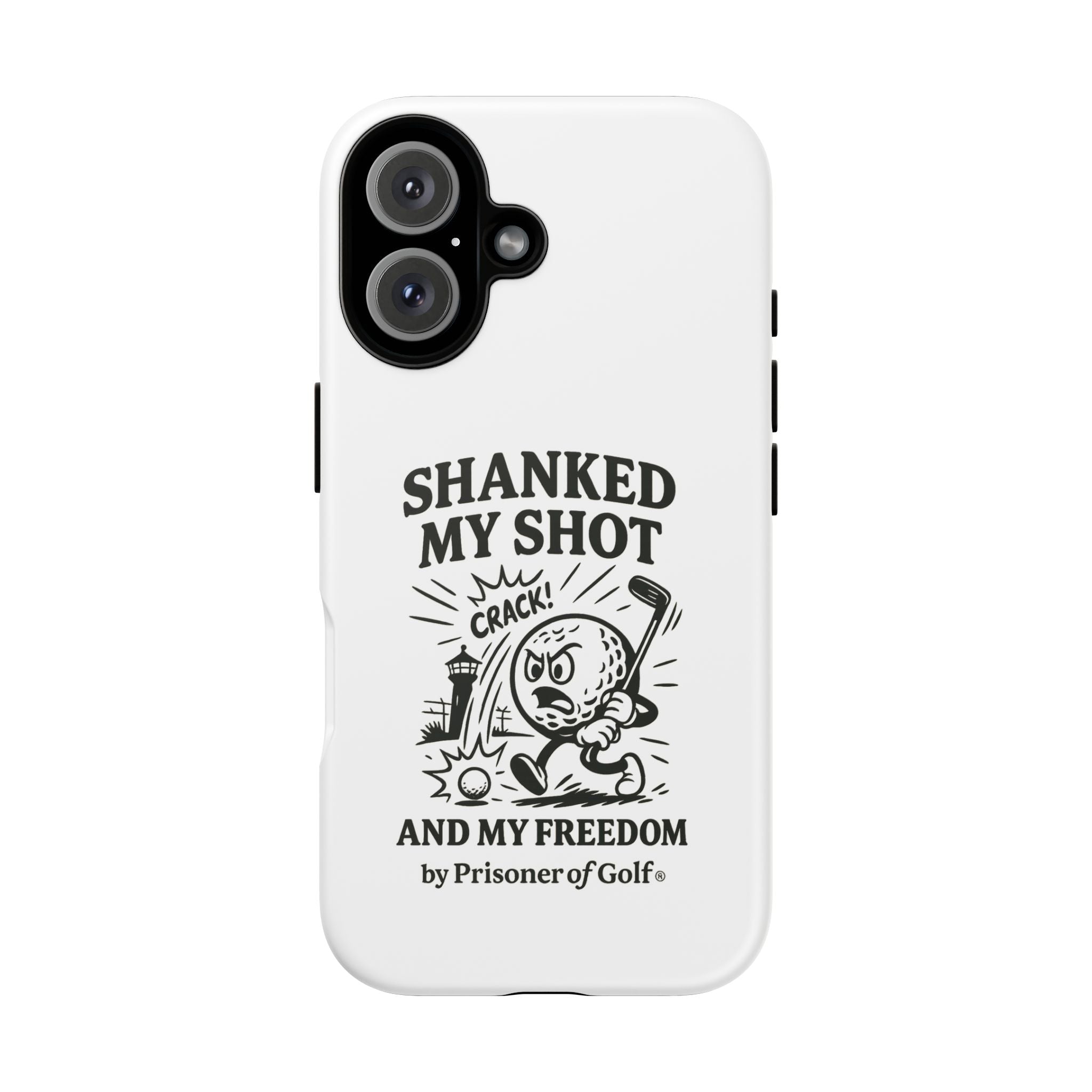 Shanked My Shot, Golf-Themed Phone Case, Funny Golf Gift, Golfer Accessory, Golf Lover's Case, Unique Sports Merchandise