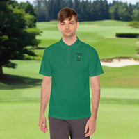 ⛳🔒 Prisoner of Golf® Wordmark – Performance Polo Shirt (Front Logo & Back Wordmark)