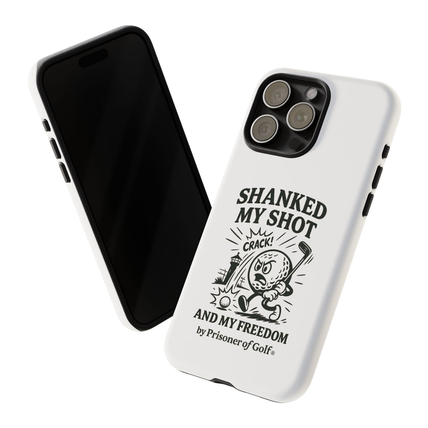 Shanked My Shot, Golf-Themed Phone Case, Funny Golf Gift, Golfer Accessory, Golf Lover's Case, Unique Sports Merchandise