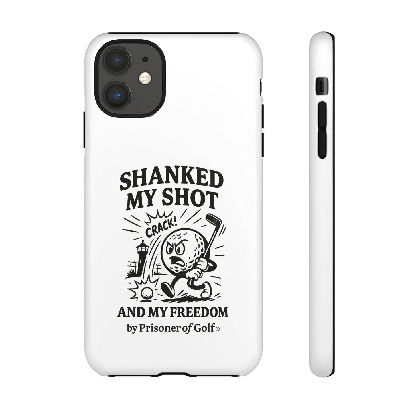Shanked My Shot, Golf-Themed Phone Case, Funny Golf Gift, Golfer Accessory, Golf Lover's Case, Unique Sports Merchandise