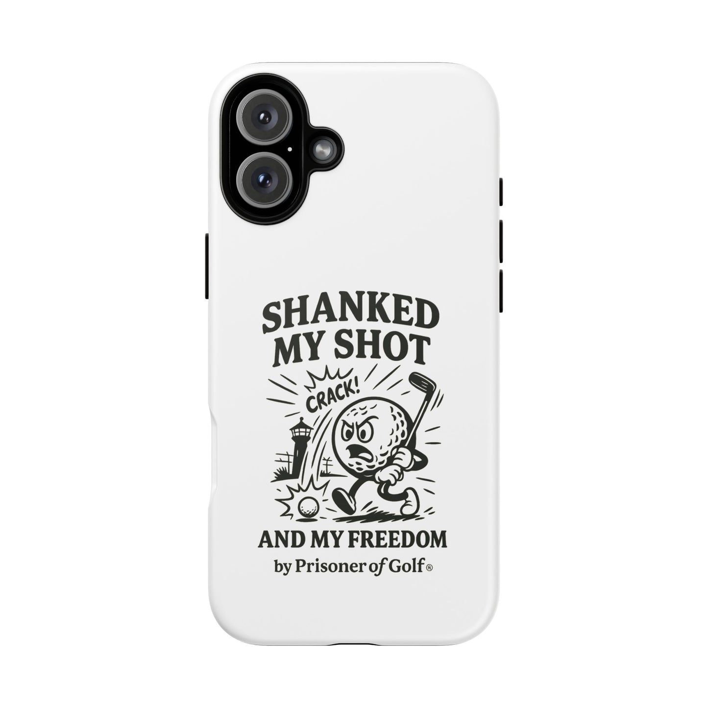 Shanked My Shot, Golf-Themed Phone Case, Funny Golf Gift, Golfer Accessory, Golf Lover's Case, Unique Sports Merchandise
