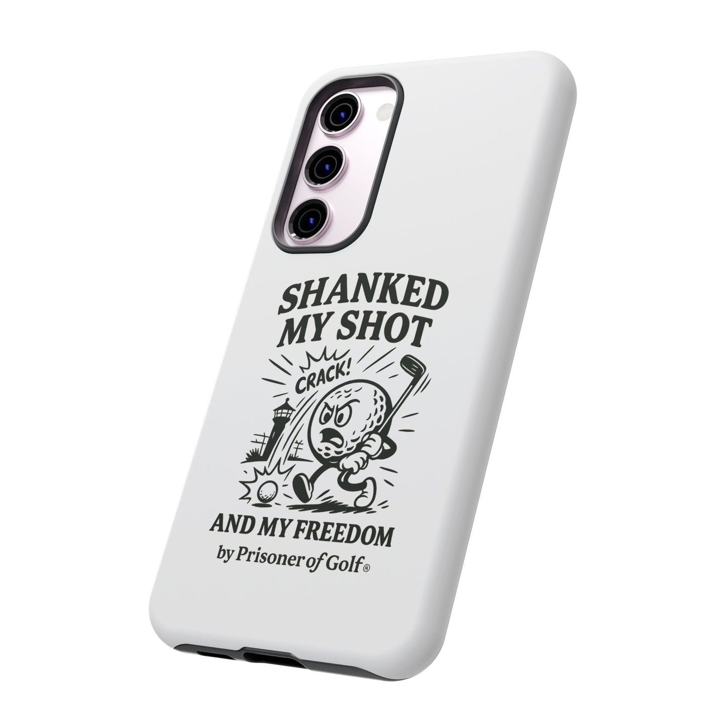 Shanked My Shot, Golf-Themed Phone Case, Funny Golf Gift, Golfer Accessory, Golf Lover's Case, Unique Sports Merchandise