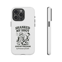 Shanked My Shot, Golf-Themed Phone Case, Funny Golf Gift, Golfer Accessory, Golf Lover's Case, Unique Sports Merchandise