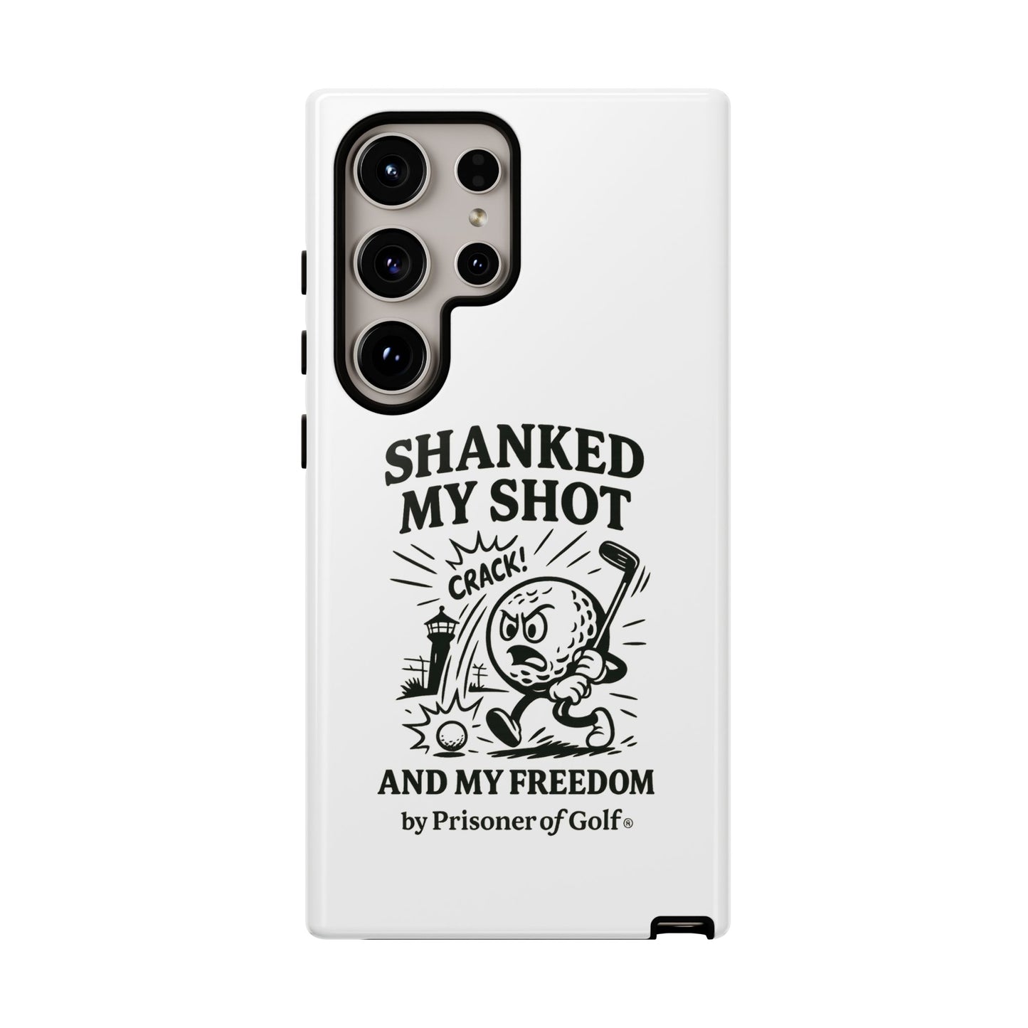 Shanked My Shot, Golf-Themed Phone Case, Funny Golf Gift, Golfer Accessory, Golf Lover's Case, Unique Sports Merchandise