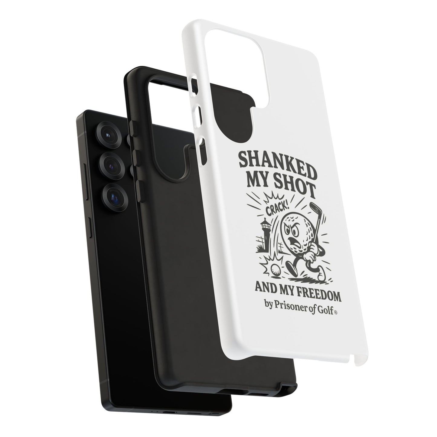 Shanked My Shot, Golf-Themed Phone Case, Funny Golf Gift, Golfer Accessory, Golf Lover's Case, Unique Sports Merchandise