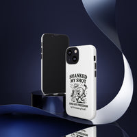 Shanked My Shot, Golf-Themed Phone Case, Funny Golf Gift, Golfer Accessory, Golf Lover's Case, Unique Sports Merchandise
