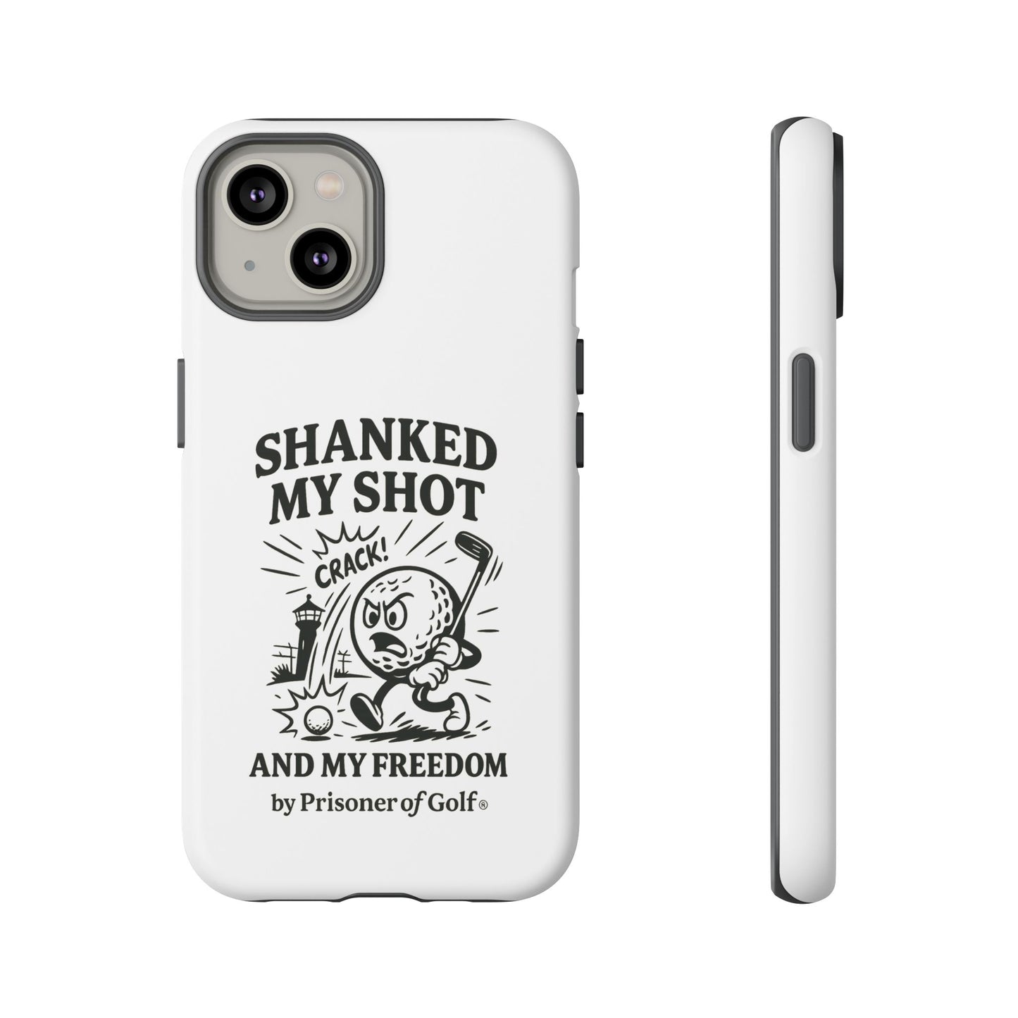 Shanked My Shot, Golf-Themed Phone Case, Funny Golf Gift, Golfer Accessory, Golf Lover's Case, Unique Sports Merchandise