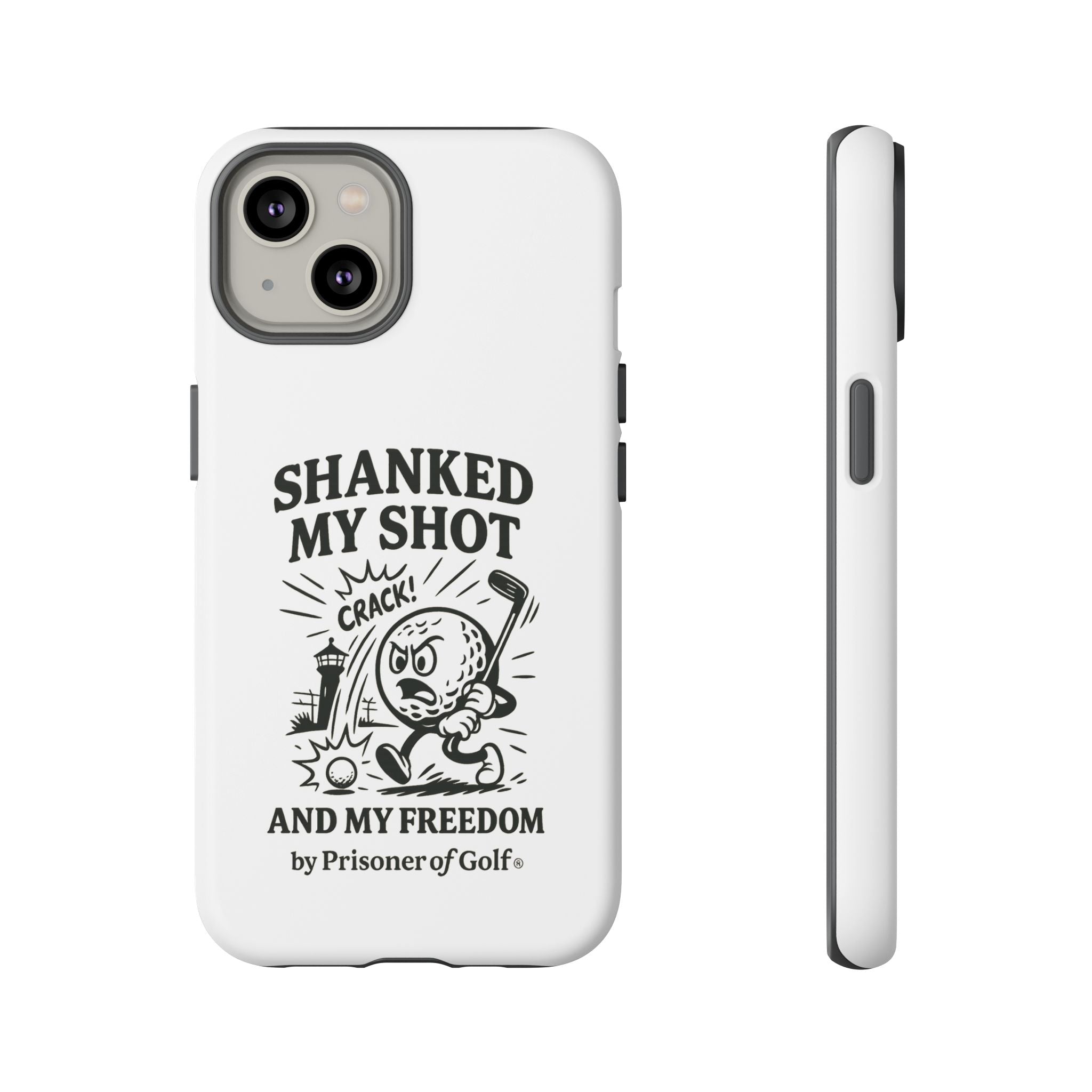 Shanked My Shot, Golf-Themed Phone Case, Funny Golf Gift, Golfer Accessory, Golf Lover's Case, Unique Sports Merchandise