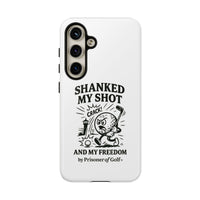 Shanked My Shot, Golf-Themed Phone Case, Funny Golf Gift, Golfer Accessory, Golf Lover's Case, Unique Sports Merchandise