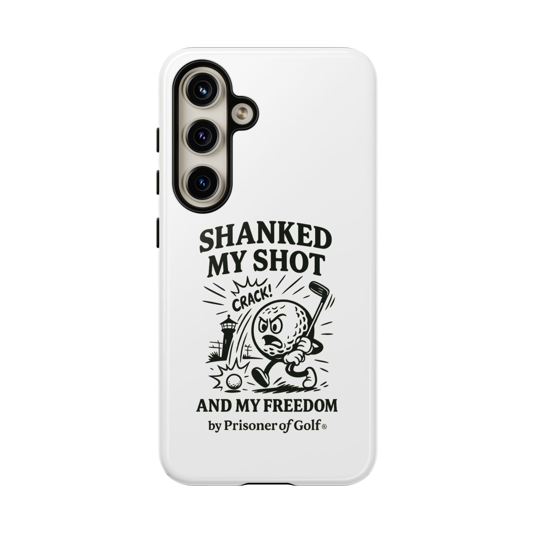 Shanked My Shot, Golf-Themed Phone Case, Funny Golf Gift, Golfer Accessory, Golf Lover's Case, Unique Sports Merchandise