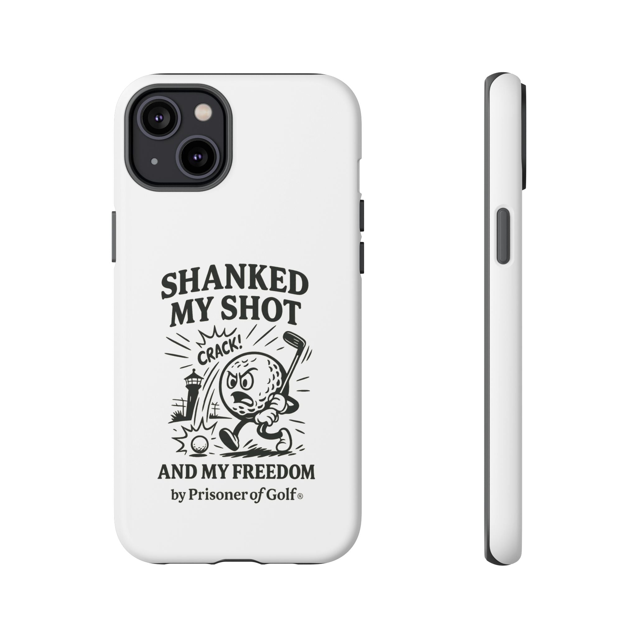 Shanked My Shot, Golf-Themed Phone Case, Funny Golf Gift, Golfer Accessory, Golf Lover's Case, Unique Sports Merchandise