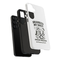 Shanked My Shot, Golf-Themed Phone Case, Funny Golf Gift, Golfer Accessory, Golf Lover's Case, Unique Sports Merchandise