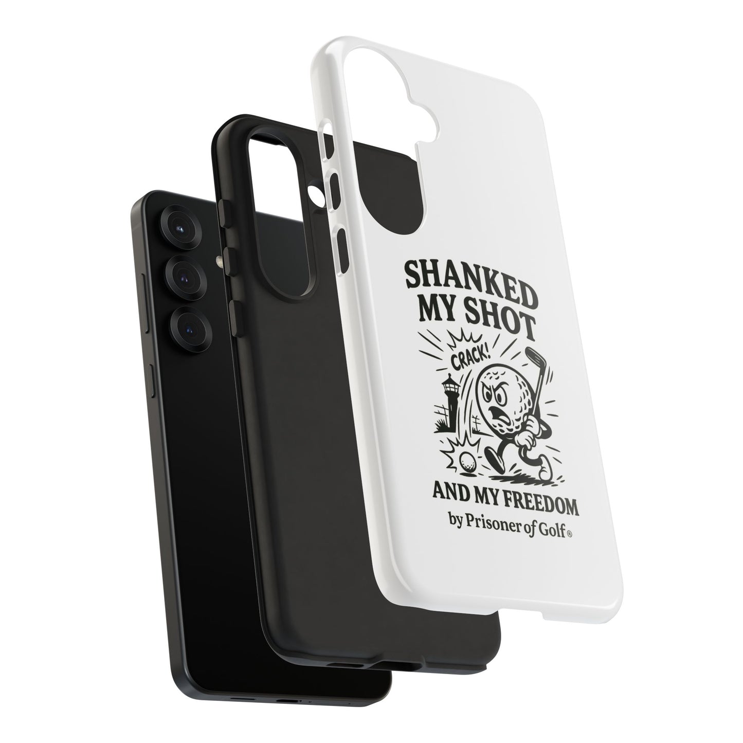 Shanked My Shot, Golf-Themed Phone Case, Funny Golf Gift, Golfer Accessory, Golf Lover's Case, Unique Sports Merchandise