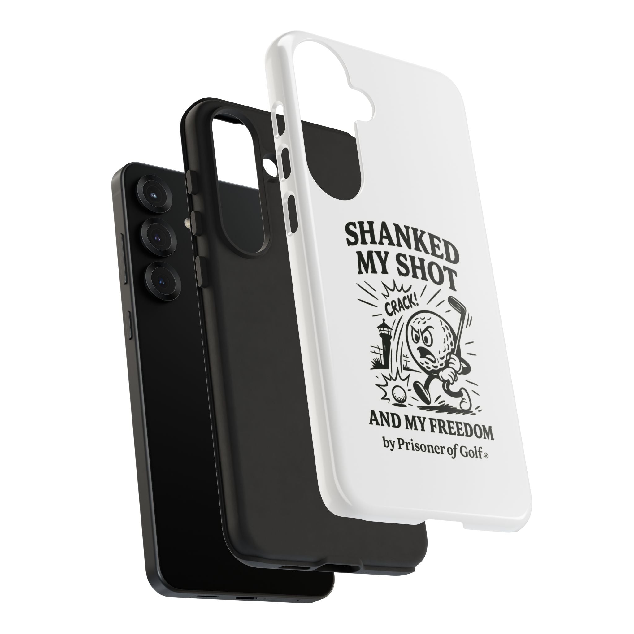 Shanked My Shot, Golf-Themed Phone Case, Funny Golf Gift, Golfer Accessory, Golf Lover's Case, Unique Sports Merchandise