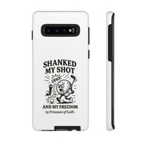Shanked My Shot, Golf-Themed Phone Case, Funny Golf Gift, Golfer Accessory, Golf Lover's Case, Unique Sports Merchandise
