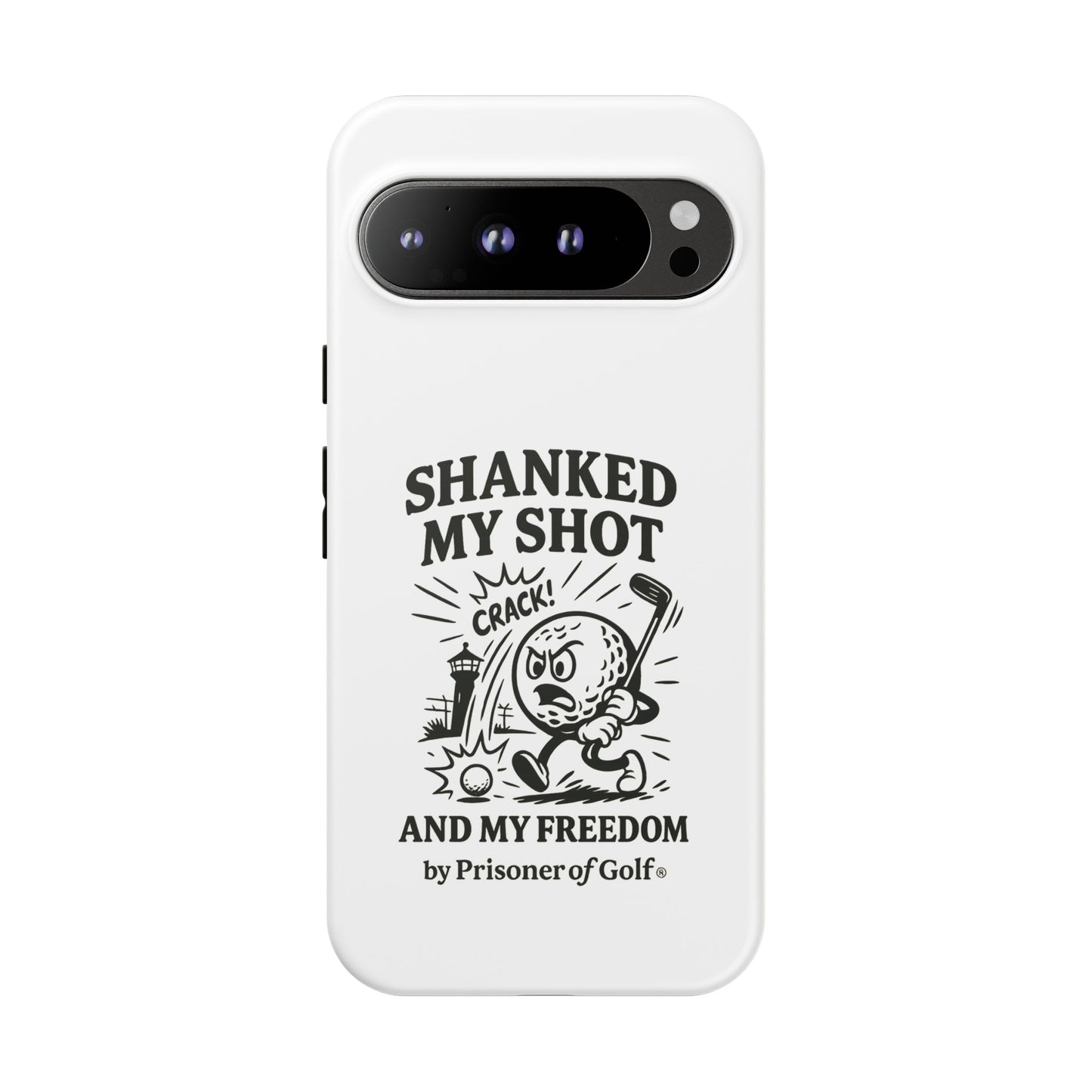 Shanked My Shot, Golf-Themed Phone Case, Funny Golf Gift, Golfer Accessory, Golf Lover's Case, Unique Sports Merchandise