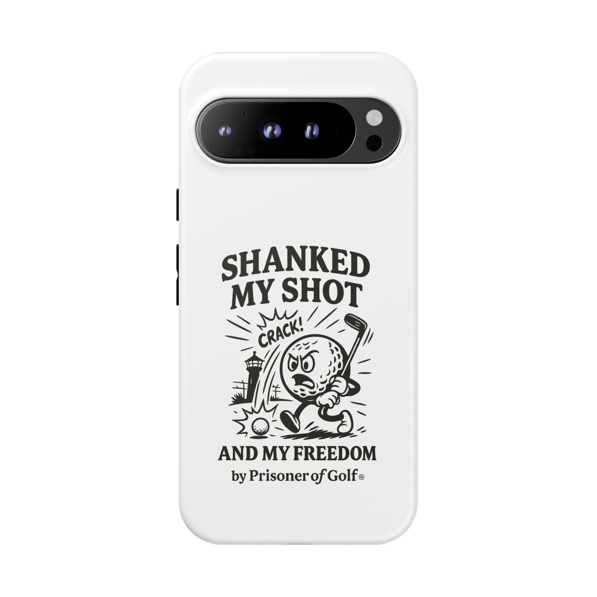 Shanked My Shot, Golf-Themed Phone Case, Funny Golf Gift, Golfer Accessory, Golf Lover's Case, Unique Sports Merchandise