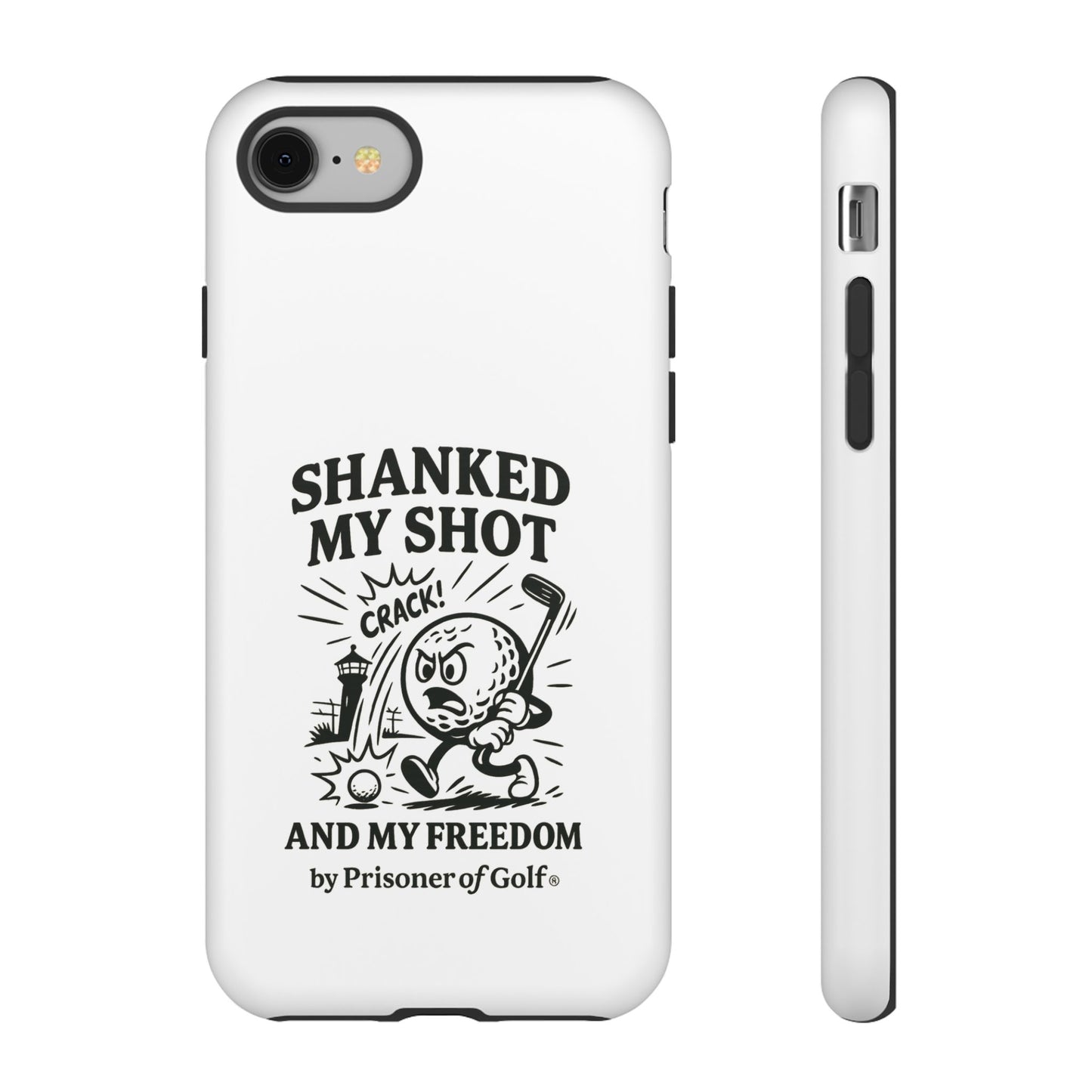 Shanked My Shot, Golf-Themed Phone Case, Funny Golf Gift, Golfer Accessory, Golf Lover's Case, Unique Sports Merchandise