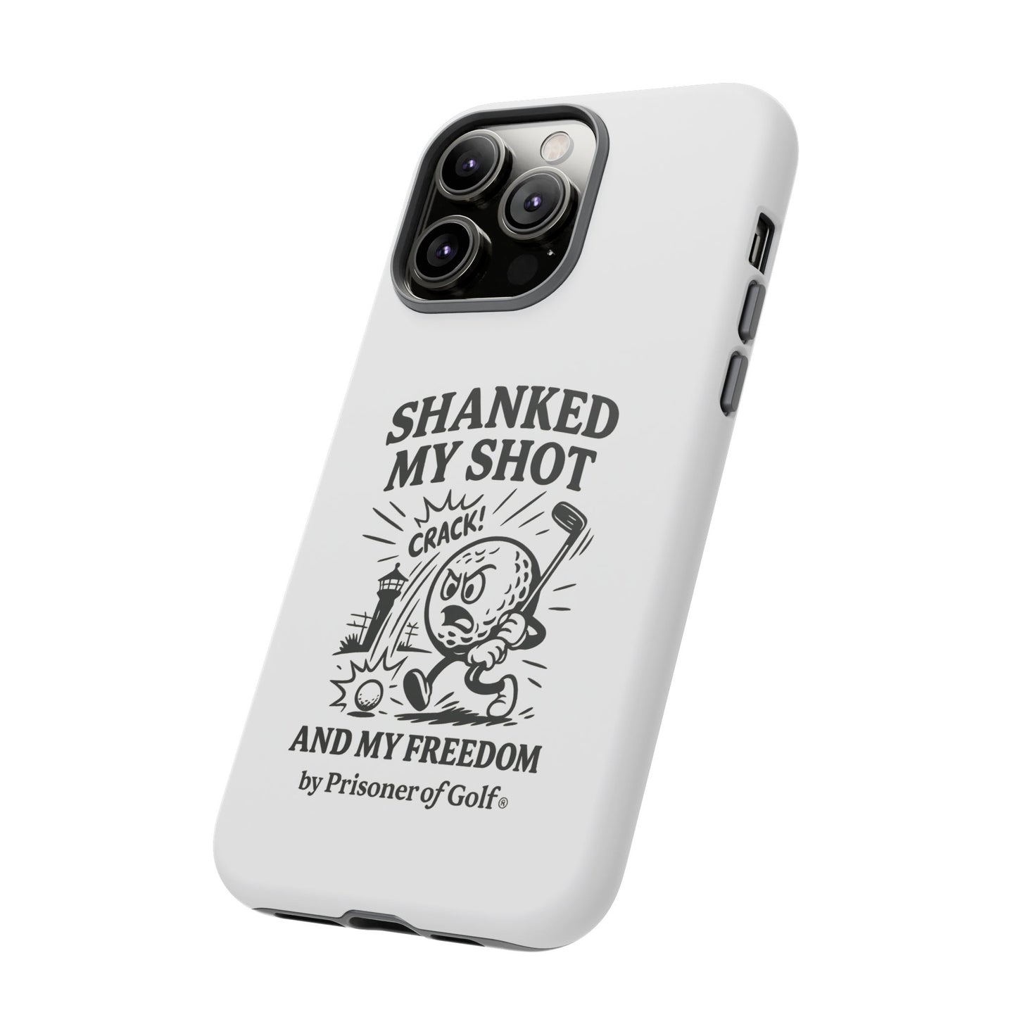 Shanked My Shot, Golf-Themed Phone Case, Funny Golf Gift, Golfer Accessory, Golf Lover's Case, Unique Sports Merchandise