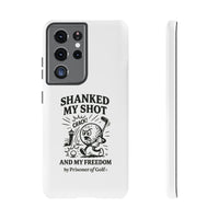 Shanked My Shot, Golf-Themed Phone Case, Funny Golf Gift, Golfer Accessory, Golf Lover's Case, Unique Sports Merchandise