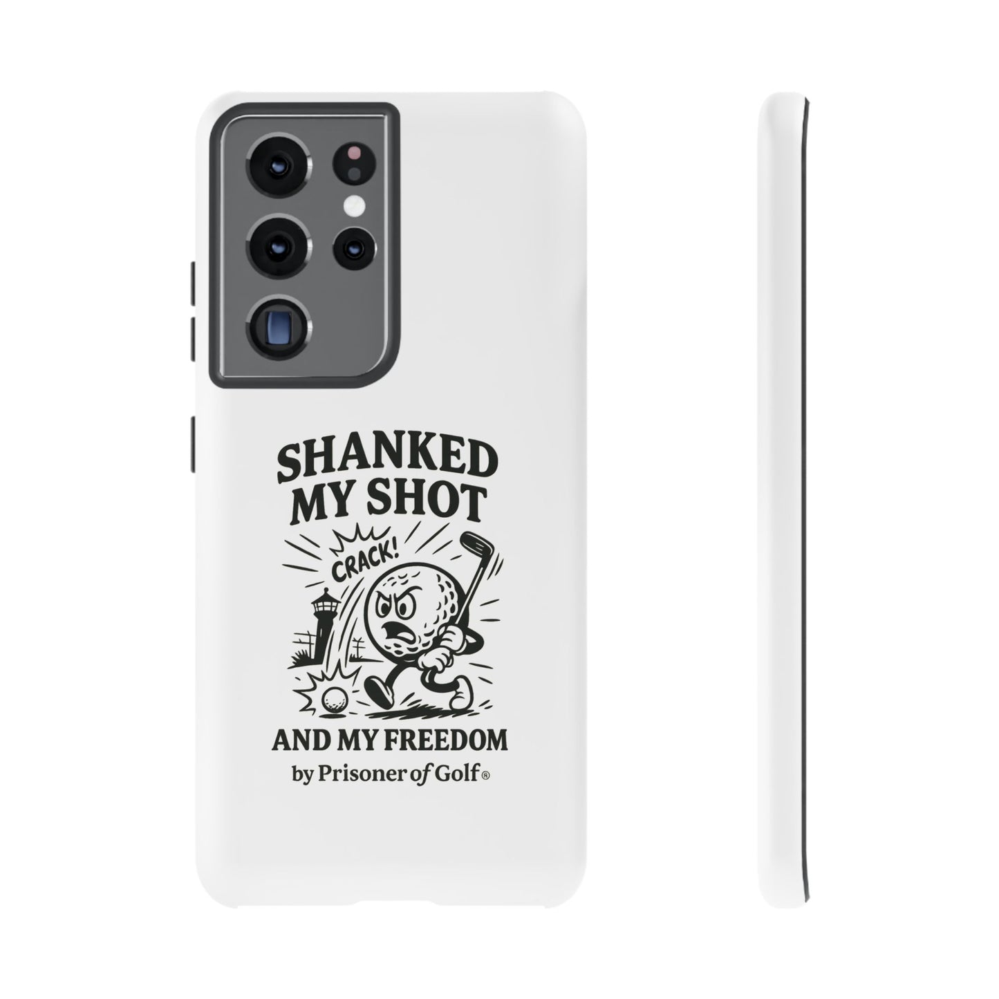 Shanked My Shot, Golf-Themed Phone Case, Funny Golf Gift, Golfer Accessory, Golf Lover's Case, Unique Sports Merchandise