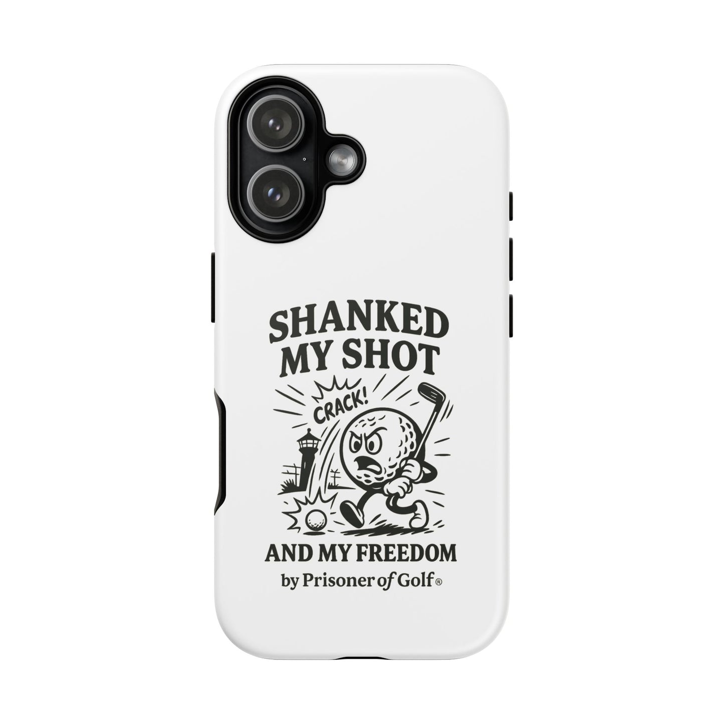 Shanked My Shot, Golf-Themed Phone Case, Funny Golf Gift, Golfer Accessory, Golf Lover's Case, Unique Sports Merchandise