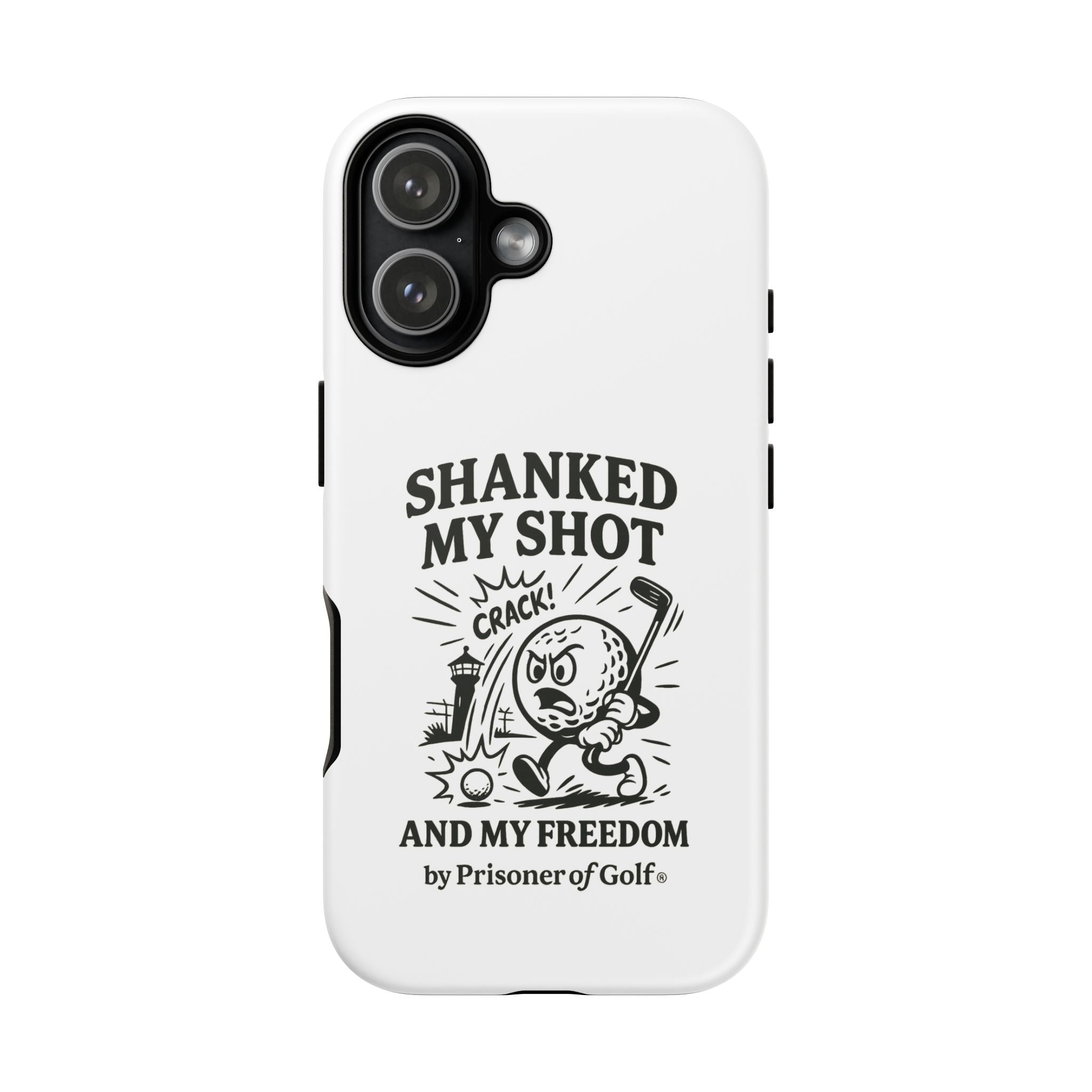 Shanked My Shot, Golf-Themed Phone Case, Funny Golf Gift, Golfer Accessory, Golf Lover's Case, Unique Sports Merchandise