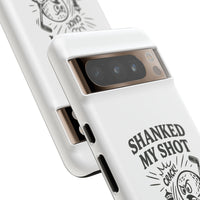 Shanked My Shot, Golf-Themed Phone Case, Funny Golf Gift, Golfer Accessory, Golf Lover's Case, Unique Sports Merchandise