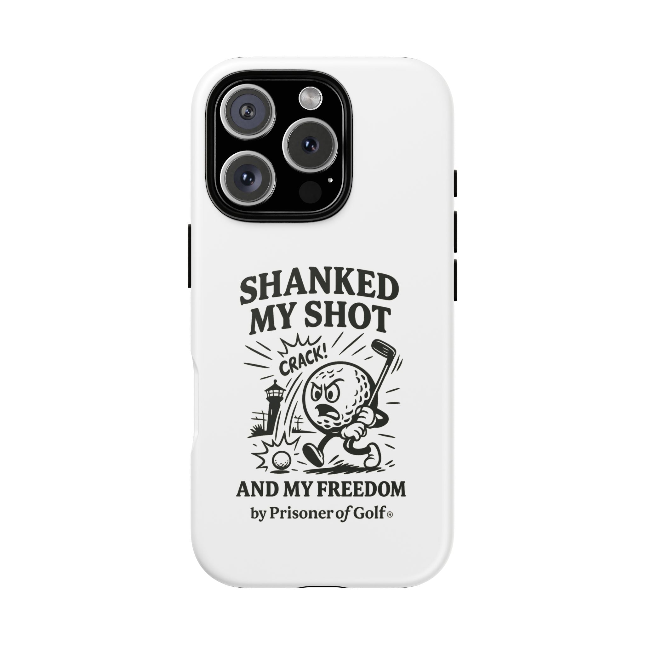 Shanked My Shot, Golf-Themed Phone Case, Funny Golf Gift, Golfer Accessory, Golf Lover's Case, Unique Sports Merchandise