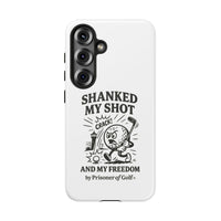 Shanked My Shot, Golf-Themed Phone Case, Funny Golf Gift, Golfer Accessory, Golf Lover's Case, Unique Sports Merchandise