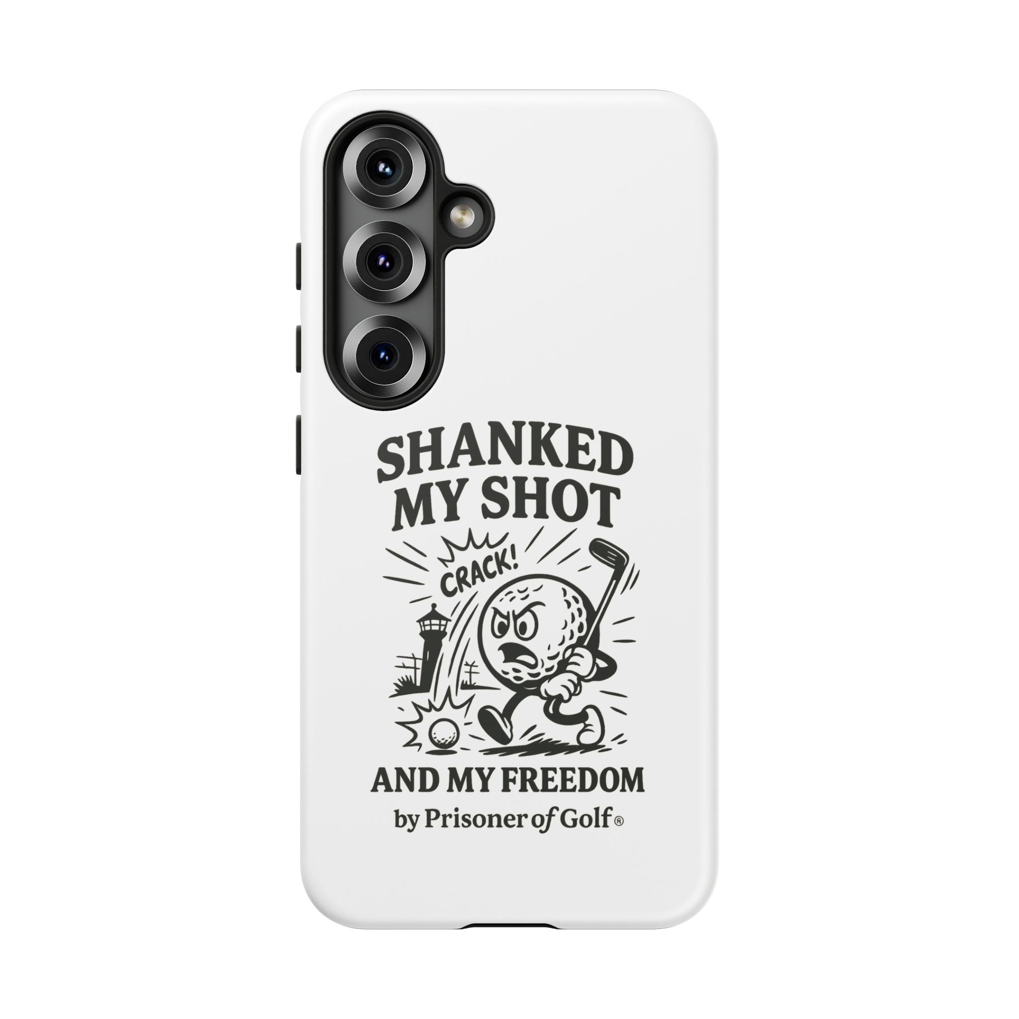 Shanked My Shot, Golf-Themed Phone Case, Funny Golf Gift, Golfer Accessory, Golf Lover's Case, Unique Sports Merchandise