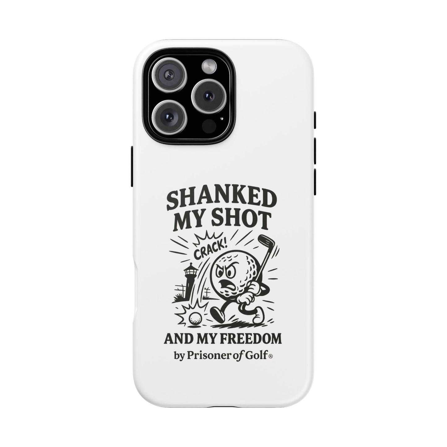 Shanked My Shot, Golf-Themed Phone Case, Funny Golf Gift, Golfer Accessory, Golf Lover's Case, Unique Sports Merchandise