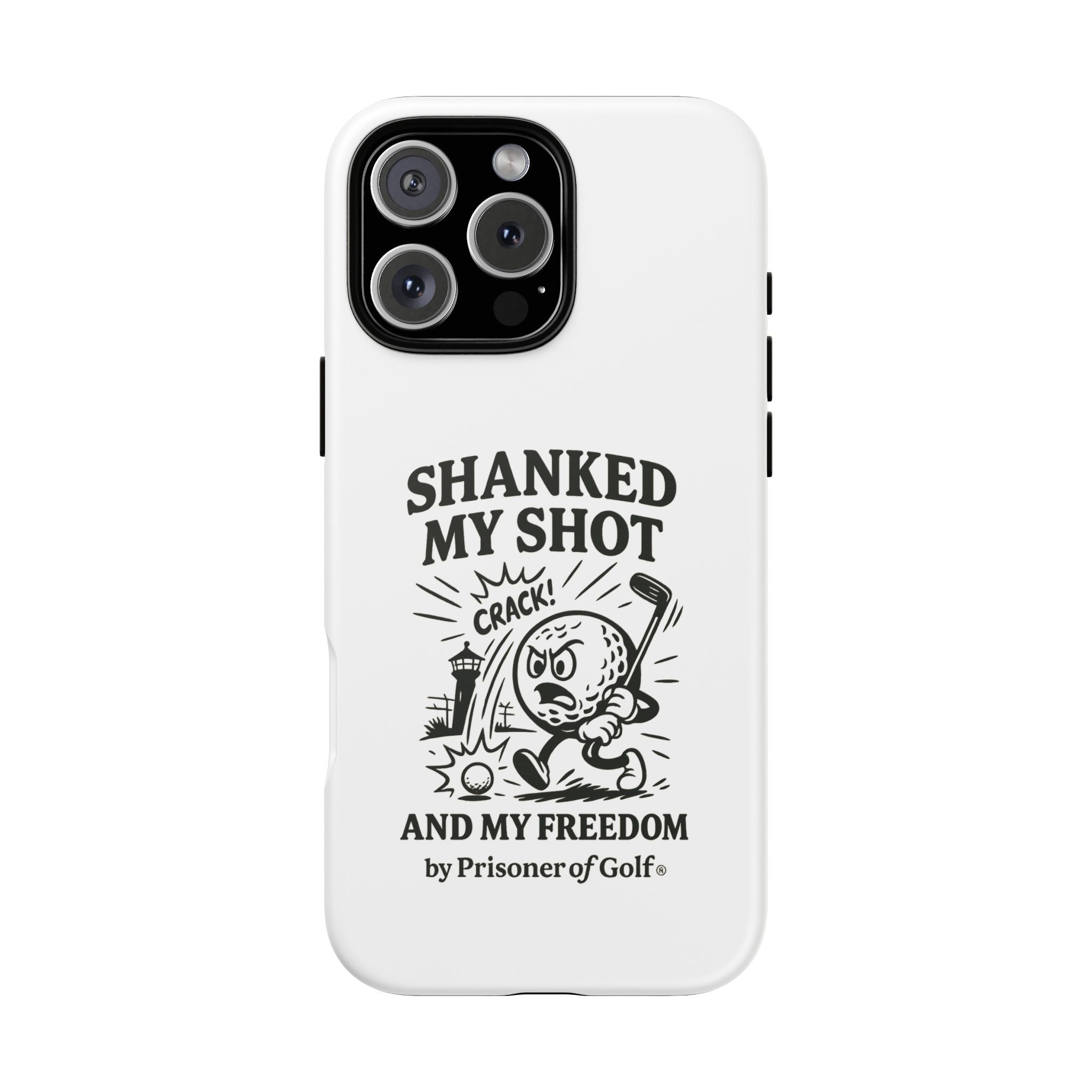 Shanked My Shot, Golf-Themed Phone Case, Funny Golf Gift, Golfer Accessory, Golf Lover's Case, Unique Sports Merchandise