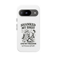 Shanked My Shot, Golf-Themed Phone Case, Funny Golf Gift, Golfer Accessory, Golf Lover's Case, Unique Sports Merchandise
