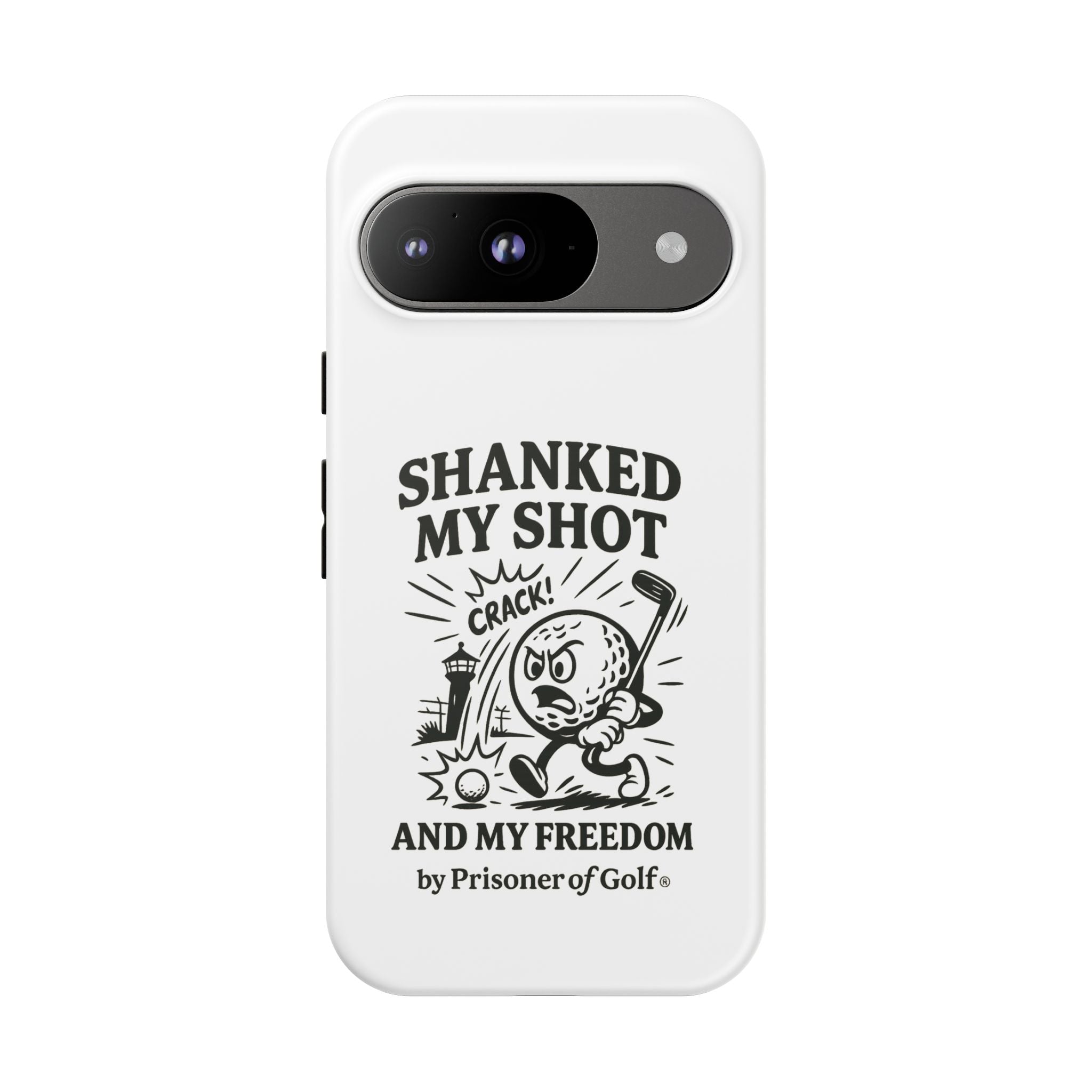 Shanked My Shot, Golf-Themed Phone Case, Funny Golf Gift, Golfer Accessory, Golf Lover's Case, Unique Sports Merchandise