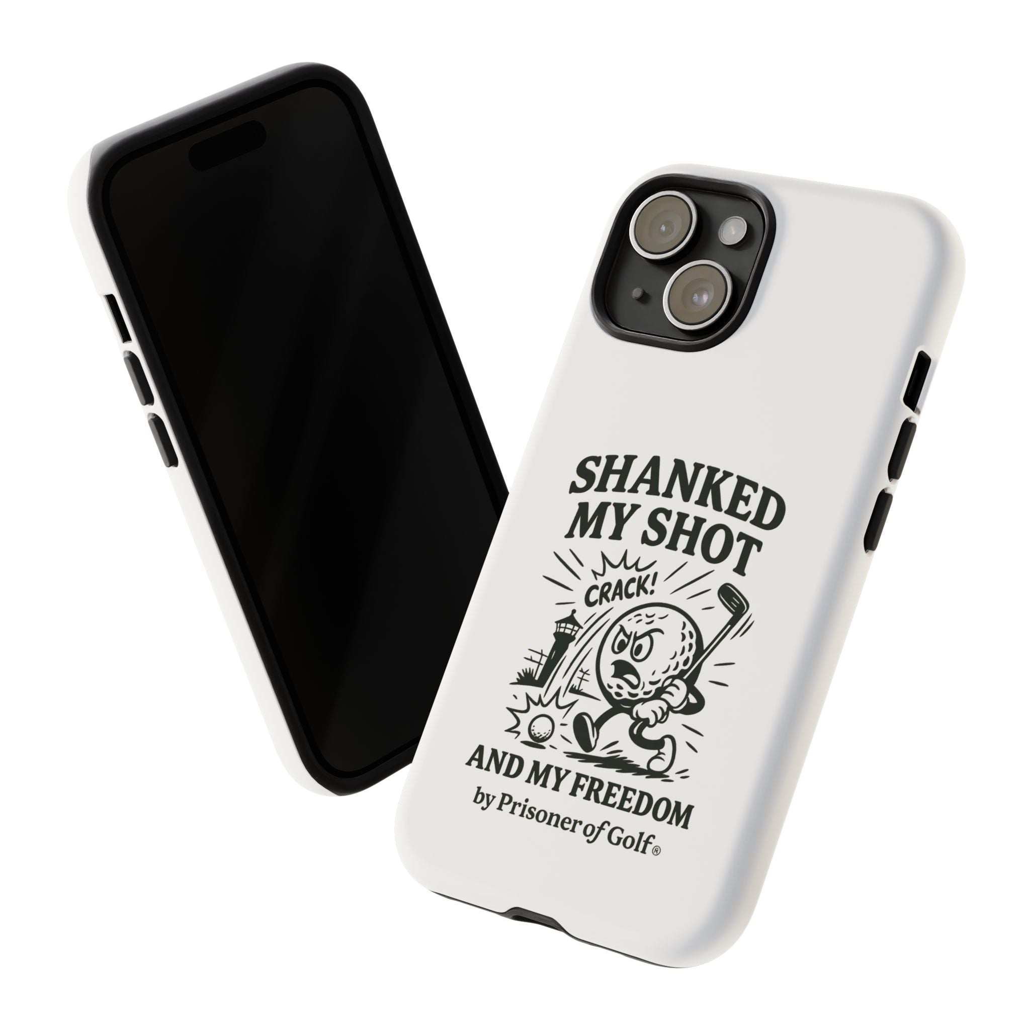 Shanked My Shot, Golf-Themed Phone Case, Funny Golf Gift, Golfer Accessory, Golf Lover's Case, Unique Sports Merchandise