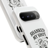 Shanked My Shot, Golf-Themed Phone Case, Funny Golf Gift, Golfer Accessory, Golf Lover's Case, Unique Sports Merchandise