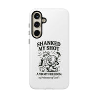 Shanked My Shot, Golf-Themed Phone Case, Funny Golf Gift, Golfer Accessory, Golf Lover's Case, Unique Sports Merchandise