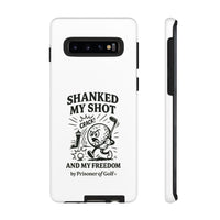 Shanked My Shot, Golf-Themed Phone Case, Funny Golf Gift, Golfer Accessory, Golf Lover's Case, Unique Sports Merchandise