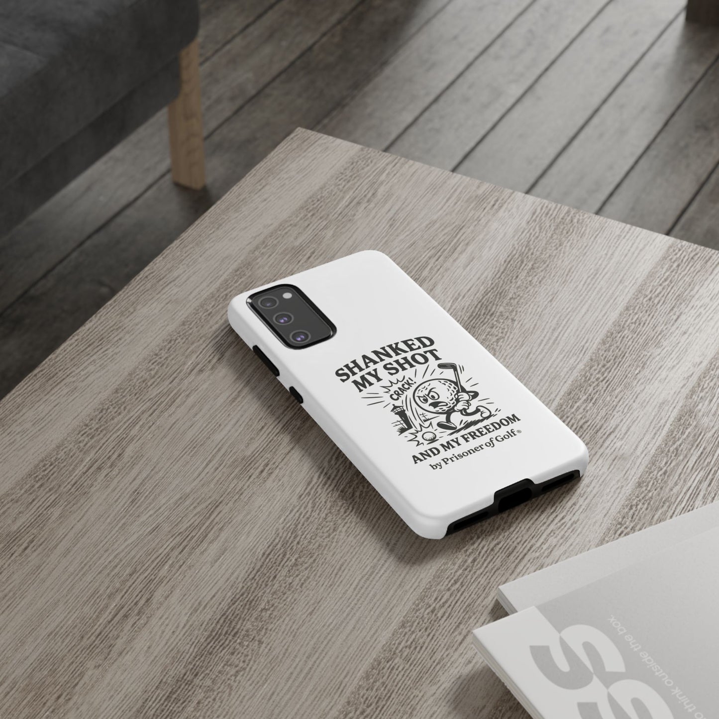 Shanked My Shot, Golf-Themed Phone Case, Funny Golf Gift, Golfer Accessory, Golf Lover's Case, Unique Sports Merchandise