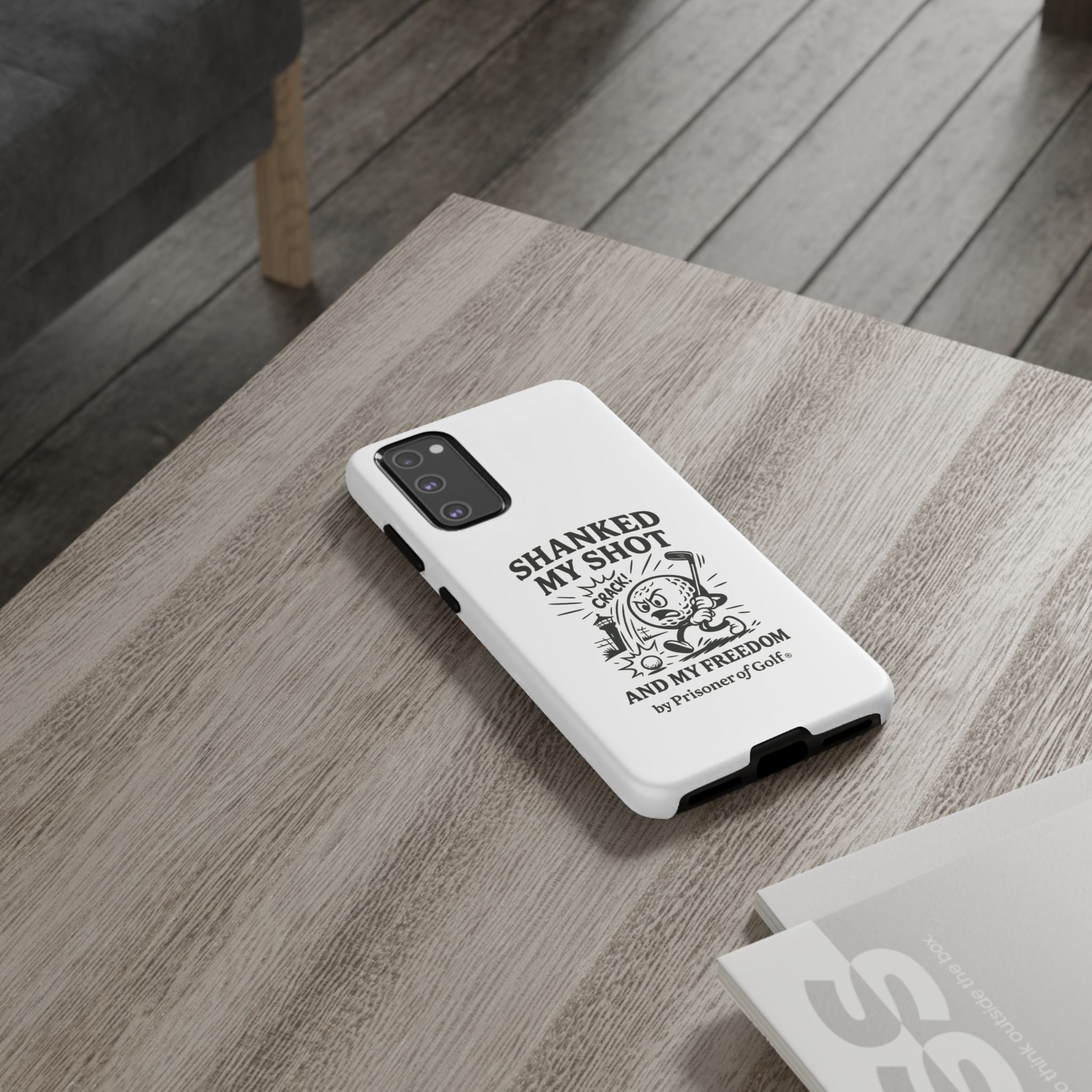 Shanked My Shot, Golf-Themed Phone Case, Funny Golf Gift, Golfer Accessory, Golf Lover's Case, Unique Sports Merchandise