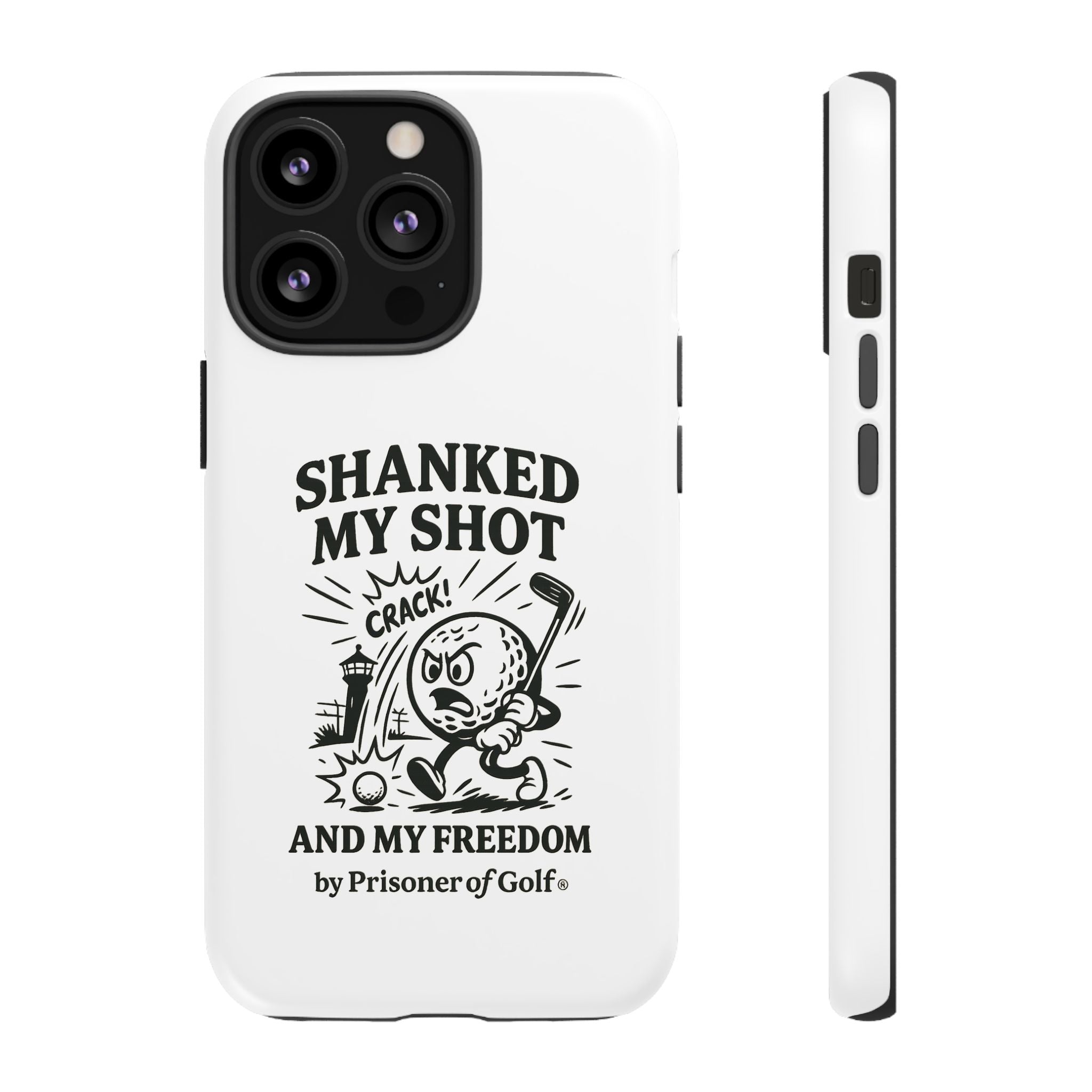 Shanked My Shot, Golf-Themed Phone Case, Funny Golf Gift, Golfer Accessory, Golf Lover's Case, Unique Sports Merchandise