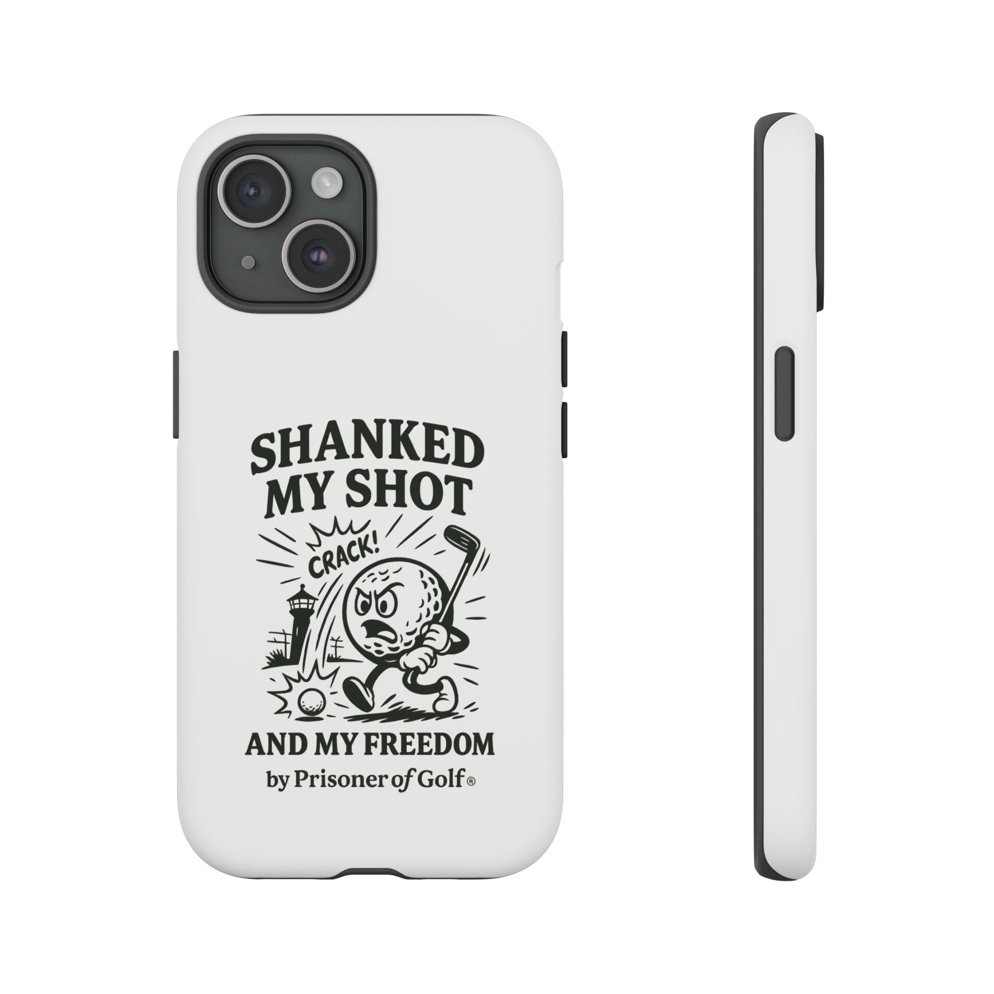 Shanked My Shot, Golf-Themed Phone Case, Funny Golf Gift, Golfer Accessory, Golf Lover's Case, Unique Sports Merchandise