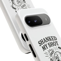 Shanked My Shot, Golf-Themed Phone Case, Funny Golf Gift, Golfer Accessory, Golf Lover's Case, Unique Sports Merchandise
