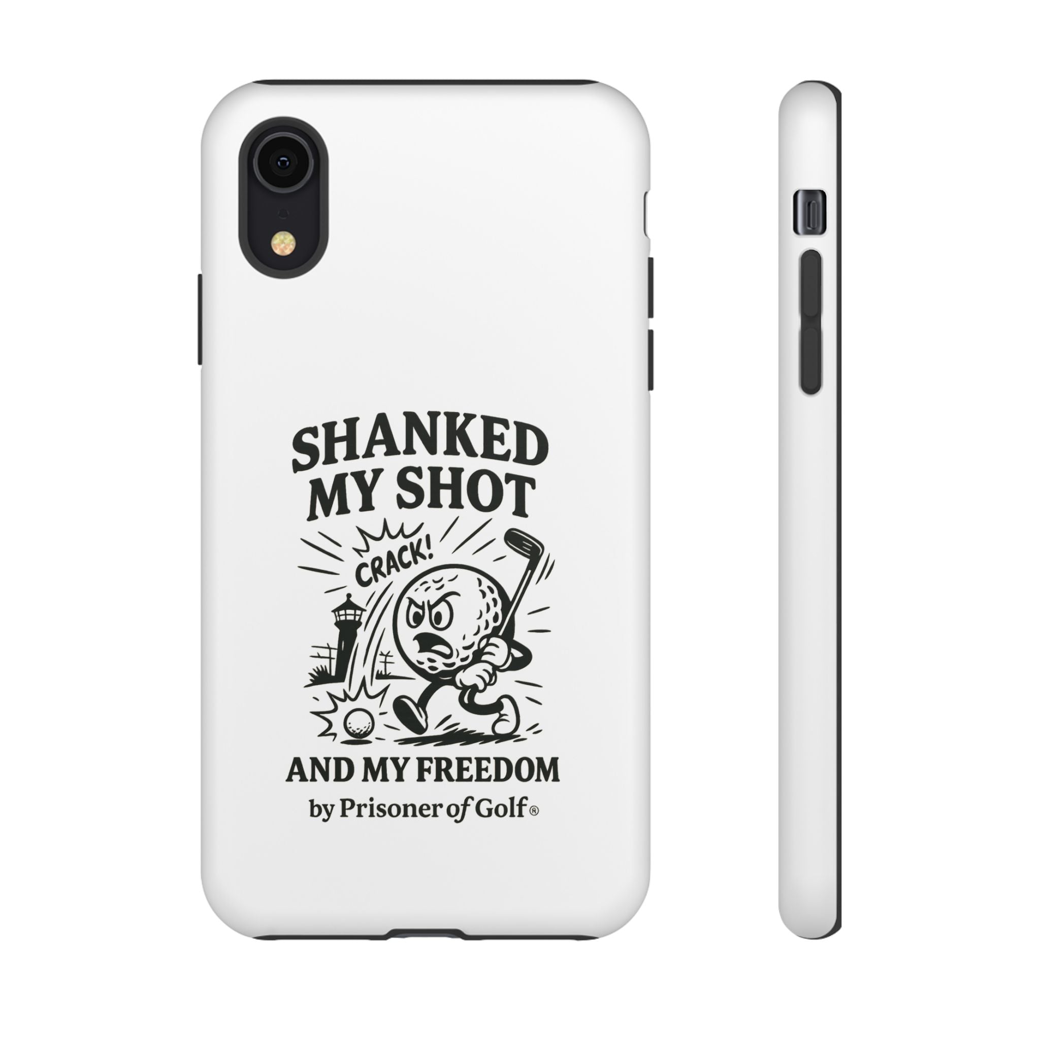 Shanked My Shot, Golf-Themed Phone Case, Funny Golf Gift, Golfer Accessory, Golf Lover's Case, Unique Sports Merchandise