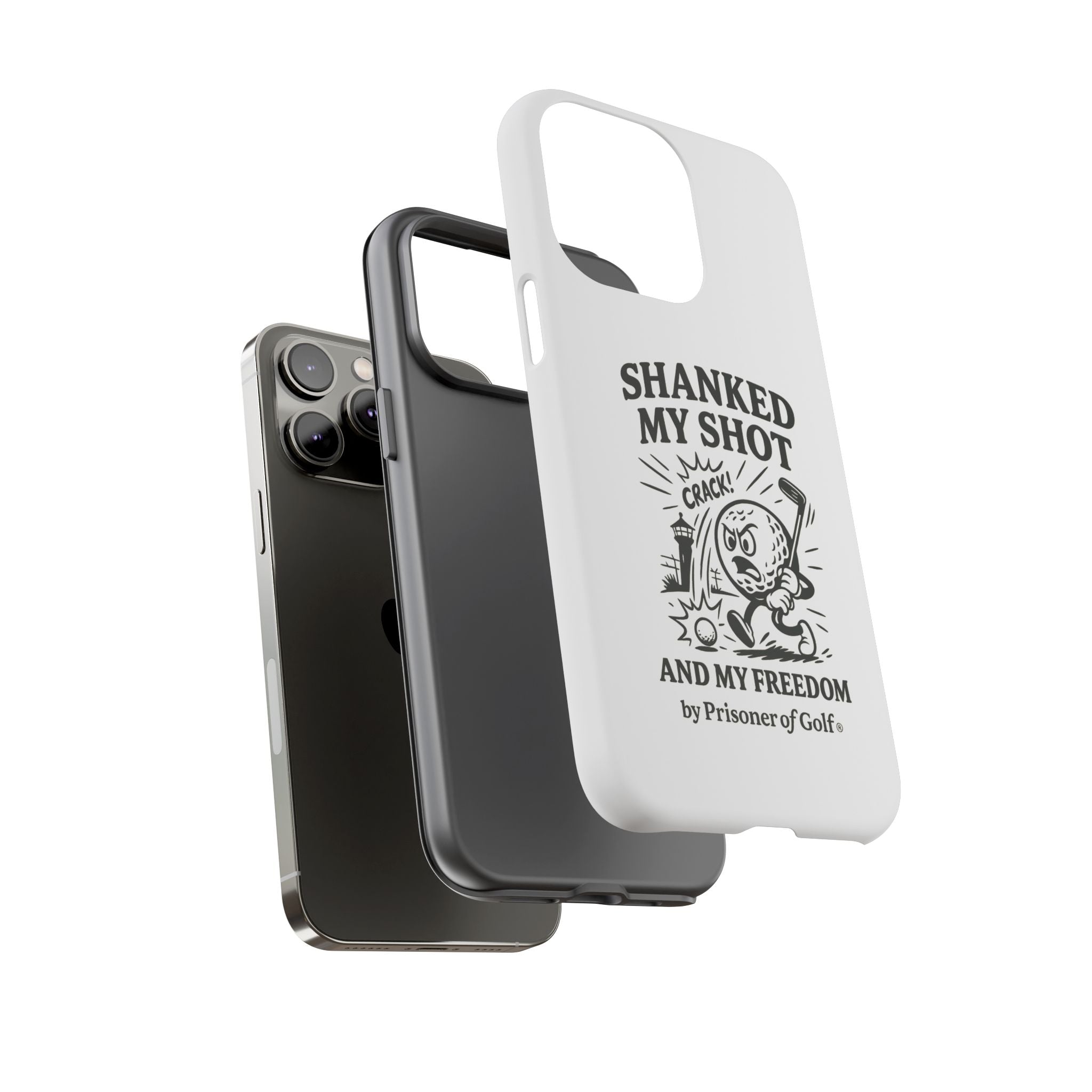 Shanked My Shot, Golf-Themed Phone Case, Funny Golf Gift, Golfer Accessory, Golf Lover's Case, Unique Sports Merchandise