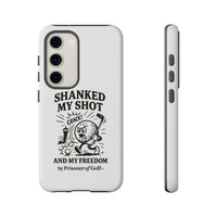 Shanked My Shot, Golf-Themed Phone Case, Funny Golf Gift, Golfer Accessory, Golf Lover's Case, Unique Sports Merchandise