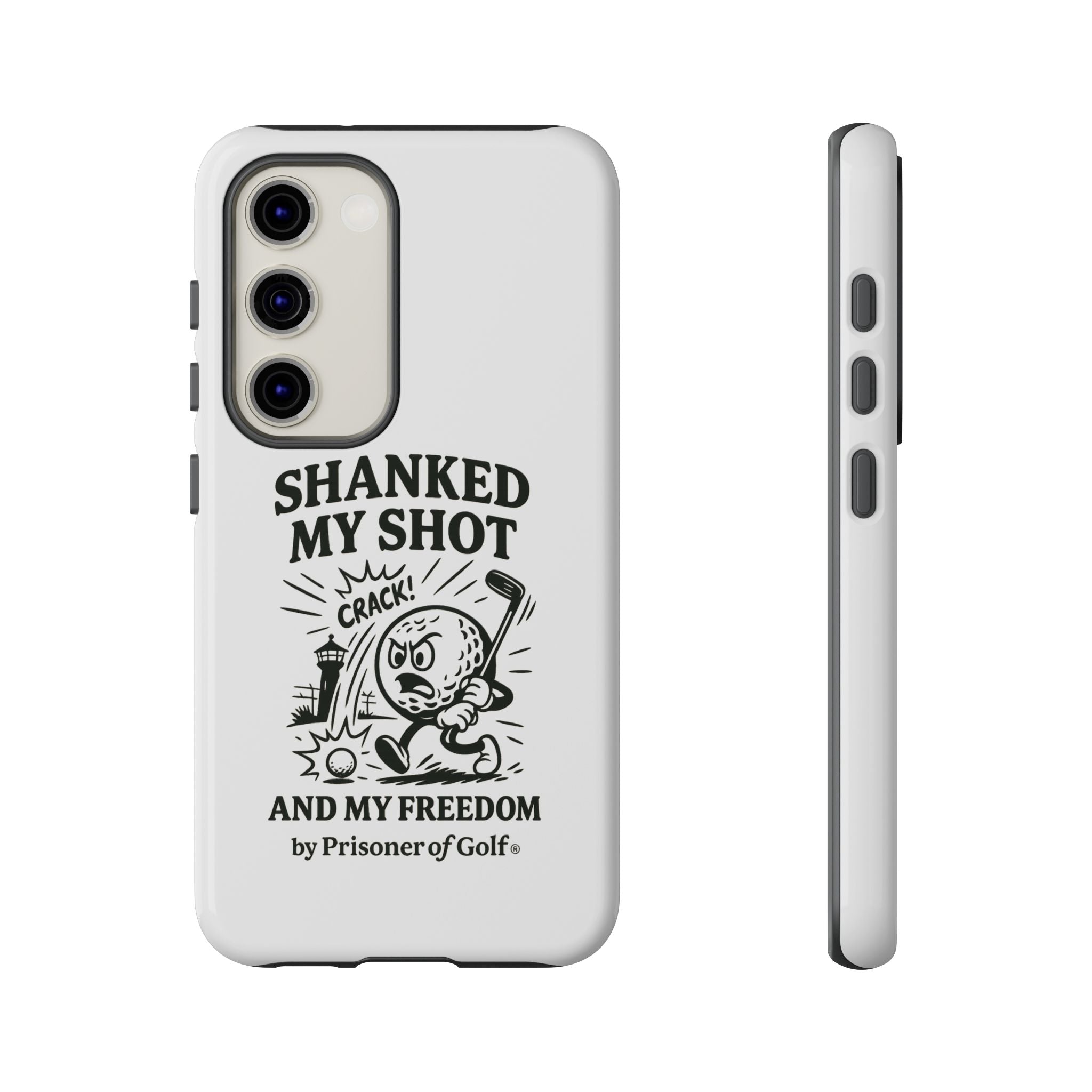 Shanked My Shot, Golf-Themed Phone Case, Funny Golf Gift, Golfer Accessory, Golf Lover's Case, Unique Sports Merchandise
