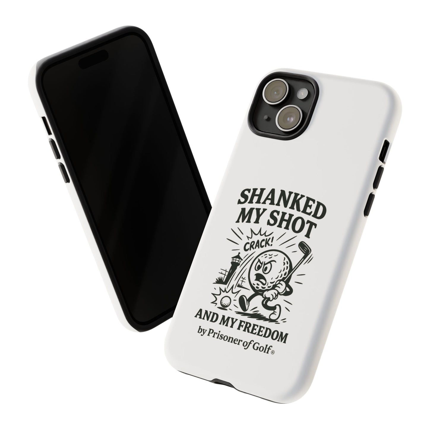 Shanked My Shot, Golf-Themed Phone Case, Funny Golf Gift, Golfer Accessory, Golf Lover's Case, Unique Sports Merchandise