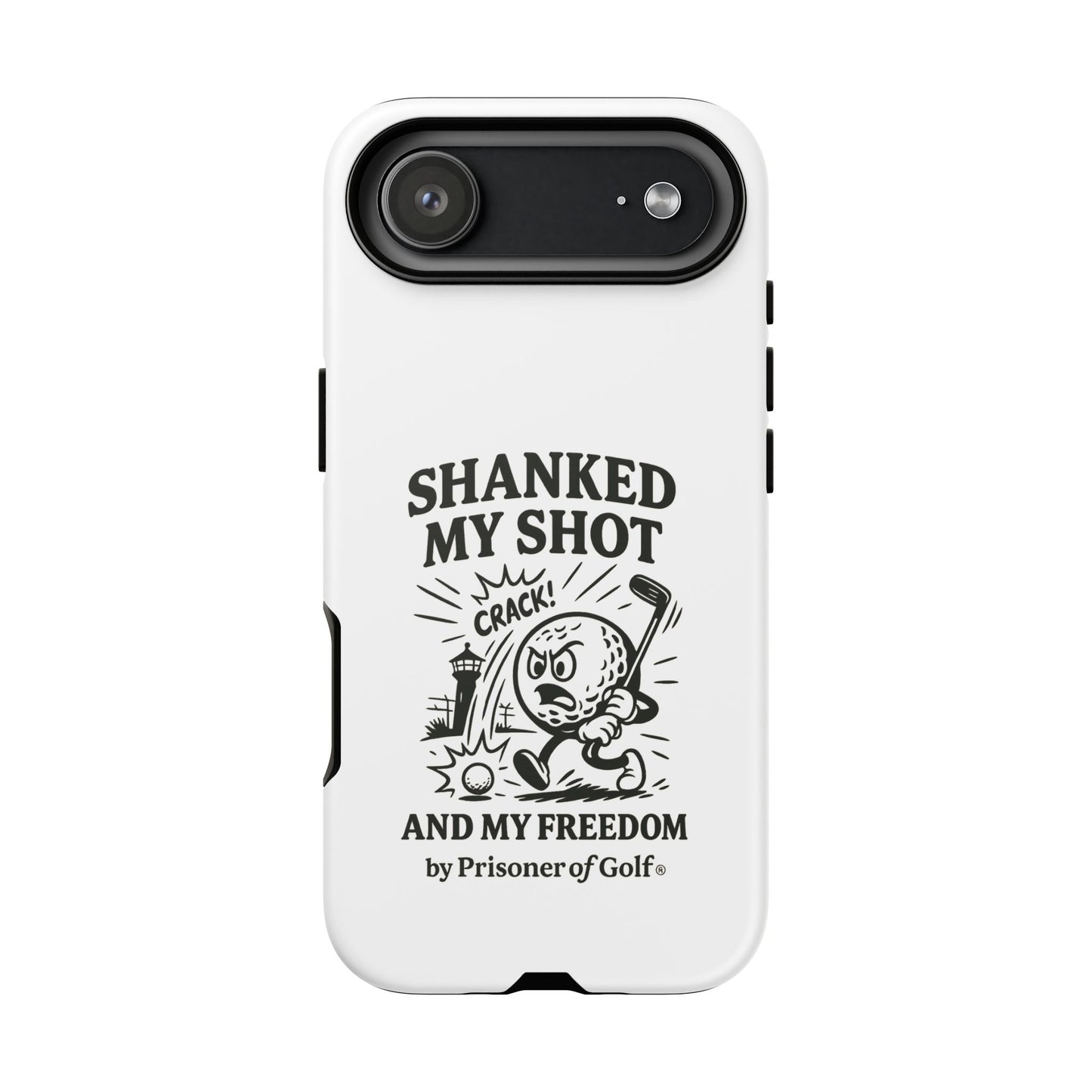 Shanked My Shot, Golf-Themed Phone Case, Funny Golf Gift, Golfer Accessory, Golf Lover's Case, Unique Sports Merchandise